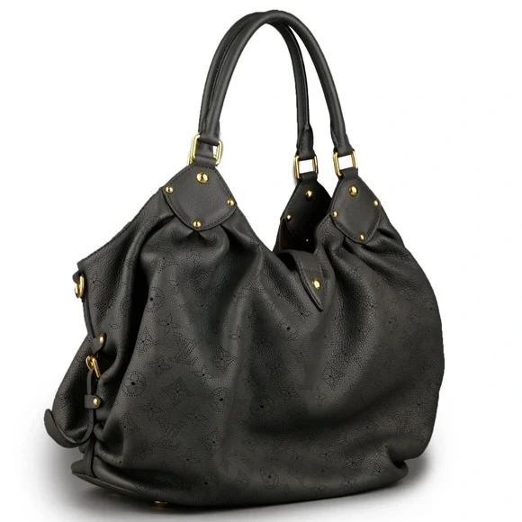 💎 HUGE XXL 💎 RARE GORGEOUS MAHINA LEATHER LOUIS VUITTON HOBO - Picture 5 of 15